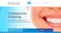 Desktop Screenshot of drfuerst.de